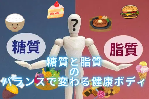 糖質と脂質の理想バランス健康法